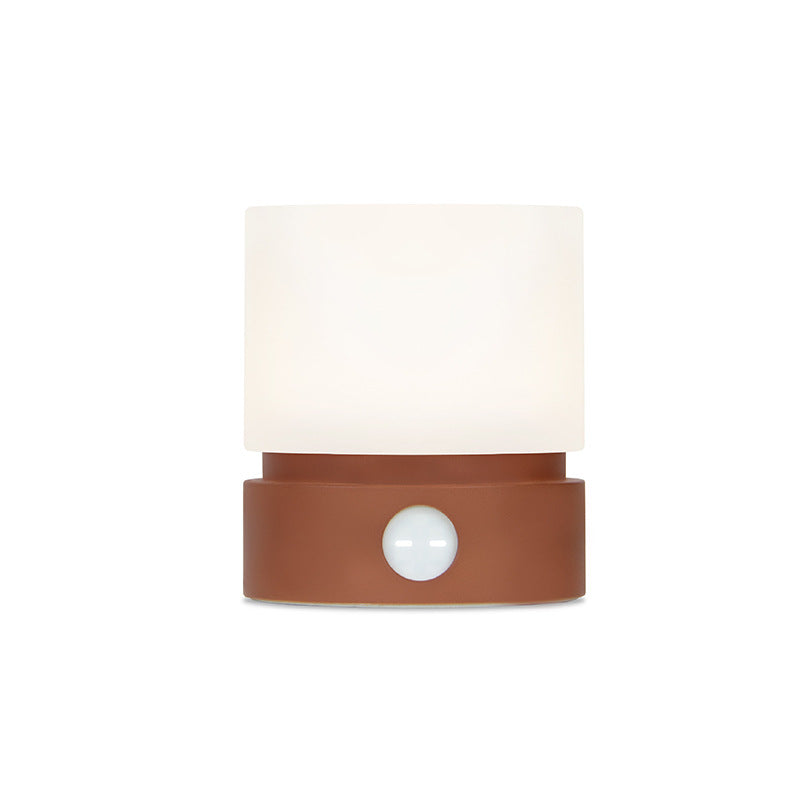 Rechargeable HBK LED Cylinder Night Light with Touch Control