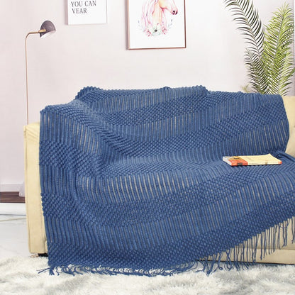 Nordic Knit Blanket for Sofa and Bed Decor